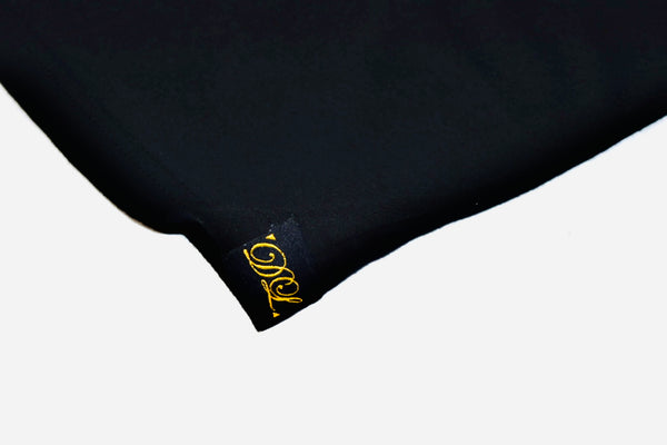 Crown Logo Emblem Short Sleeve T-Shirt in Black