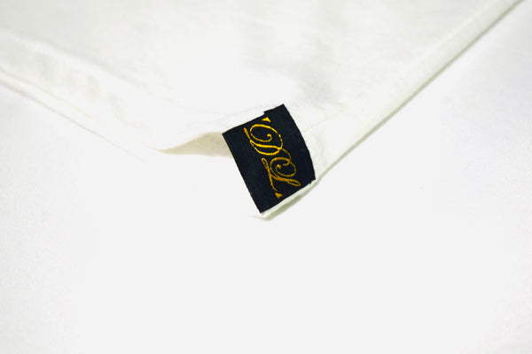 Crown Logo Emblem Short Sleeve T-Shirt in White